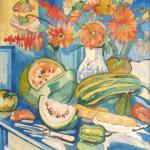 Aquarelle - paper - Josef Krejsa (1896-1941) - 1920 Aquarelle - paper - Josef Krejsa (1896-1941) - 1920