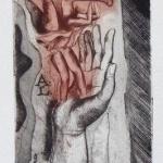 Nadezda Synecka - Four ex libris A. L, Karel Z. ,  Nadezda Synecka - Four ex libris A. L, Karel Z. ,