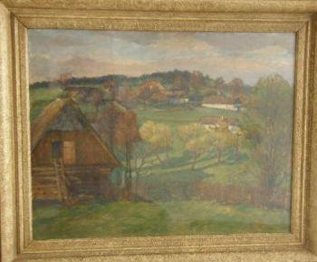 František Holan - In early spring in the village František Holan - In early spring in the village