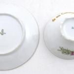 Cup and Saucer - porcelain - 1955