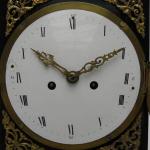 Mantel Clock - alabaster, solid wood - 1810