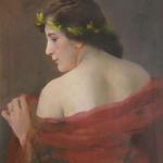 Portrait of Lady - Emil Schovnek - 1920