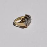 Ring - gold, diamond - 1950