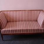 Sofa - wood, walnut veneer - 1830