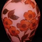 Vase with butterfly