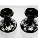 Pair of Vases - glass - 1950