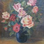 Still Life with Flowers - Dobeš Ludva - 1930