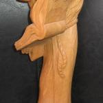 Woodcarving - solid wood - 1950