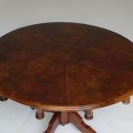 Round Table - solid wood, veneer - 1840