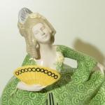 Porcelain Dancer Figurine - porcelain - Goldscheider Wien - 1920
