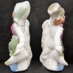 Pair of Porcelain Stutues - bisque - 1910