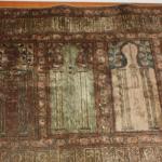 Wall Hanging Carpet - silk, wool - 1900