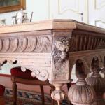 Writing Desk - solid oak - 1875