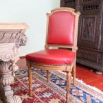 Four Chairs - solid oak - 1890