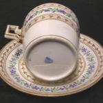 Cup and Saucer - porcelain - Vídeò,Rakousko - 1832