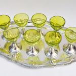 Silver Table Set - glass, silver - 1930