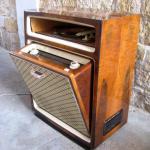 Gramophone - stained veneer - 1956