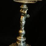 Glass Pedestal Bowl - 1890