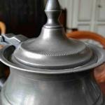 Teapot - tin - 1850