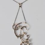 Brilliant Necklace - silver, gold - 1905