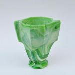 Vase - pressed glass - Stlzle a synov - 1930