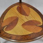 Three-Tier Whatnot - solid walnut wood - 1910