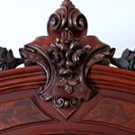 Wardrobe - solid wood, mahogany - 1880