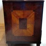 Inlaid chest of drawers in the yew veneer- Clas