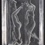 Nude Glass Figurine - crystal - 1930