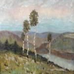 J. Kar. Jelinek - View of the valley with the rive