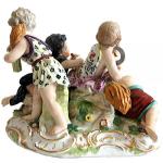 Porcelain Group of Figures - porcelain - 1890