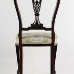 Four Chairs - walnut veneer, solid walnut wood - 1870