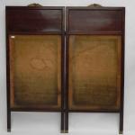 Screen - solid wood, stained veneer - 1910
