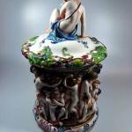 Box - porcelain - Neapol - 1890
