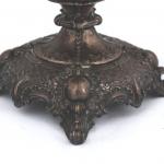 Silver Pedestal Bowl - brass, silver - 1880