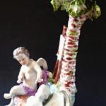 Allegory of art - painting, porcelain sculpture