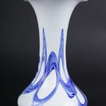 Vase - opal glass - Lenora Bohemia, Kurt Rotbauer design - 1930
