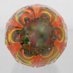 Glass Paperweight - clear glass - 1930