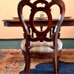 Four Chairs - solid oak - 1890