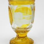 Glass Goblet - clear glass - 1850