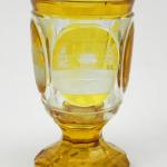 Glass Goblet - clear glass - 1850