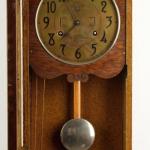 Wall Timepiece - wood, metal - 1900