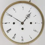 Wall Timepiece - tin, mahogany veneer - Ludwig Hainz in Prag No. 48 - 1830