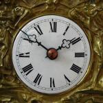 Wall Timepiece - wood, enamel - 1870
