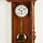 Wall Timepiece - wood, enamel - 1900