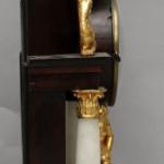 Mantel Clock - wood, enamel - 1820