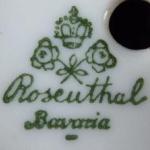 Smaller porcelain flower pot - Rosenthal
