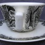 Cup and Saucer - glazed stoneware - Villeroy & Boch - 1970