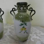 Pair of Porcelain Vases - white porcelain - 1800