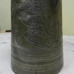 Pewter pitcher - tin - 1848